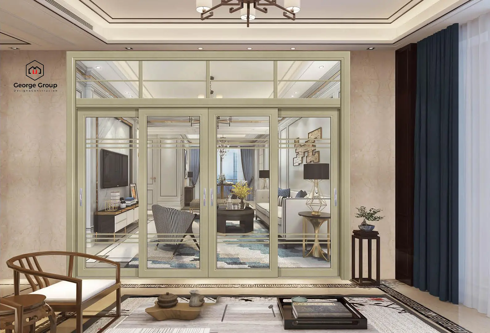 aluminum window door banner